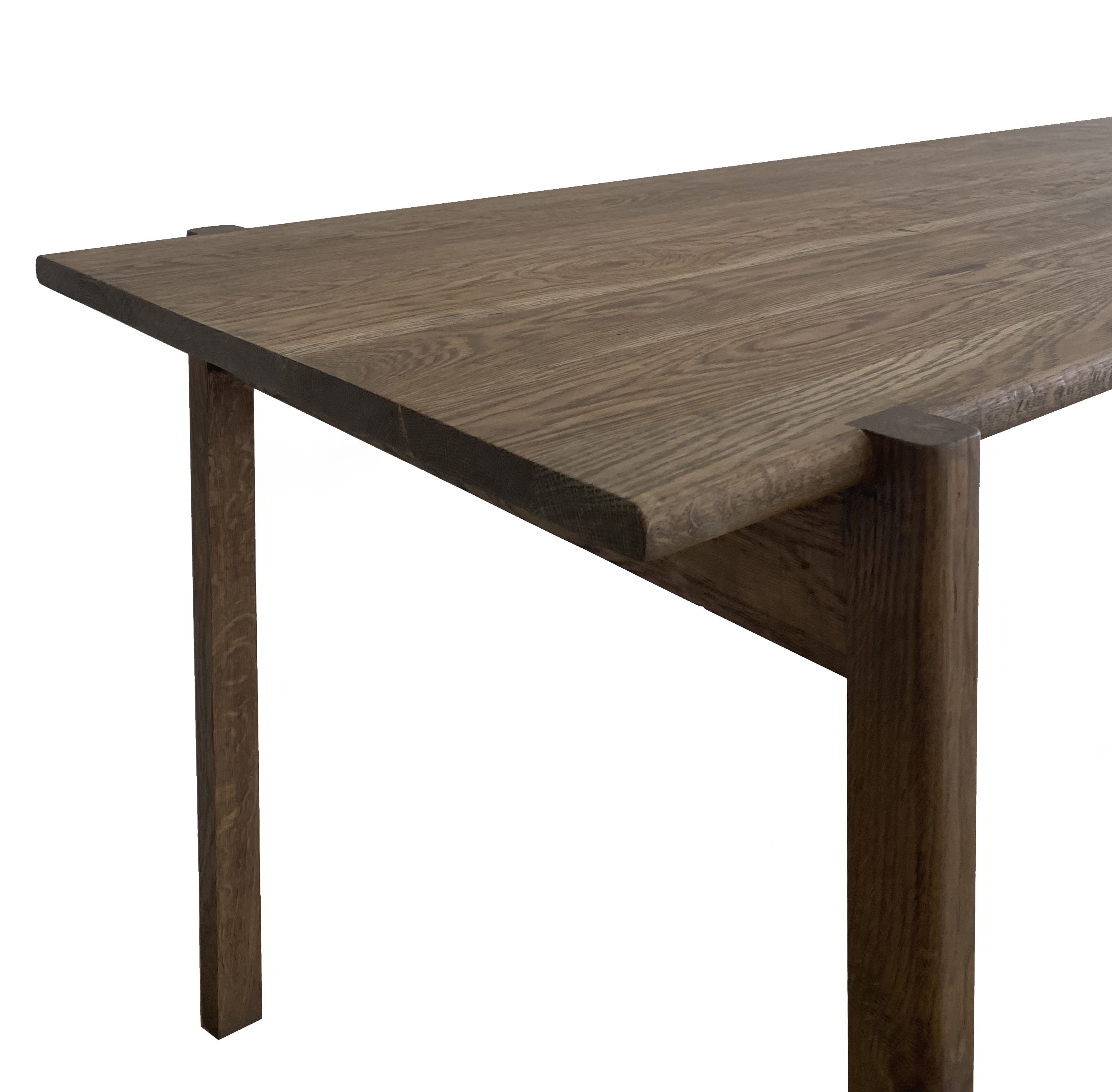 Curves Oak Desk