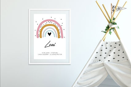 Kinderzimmerposter_regenbogen_Mädchen.jp