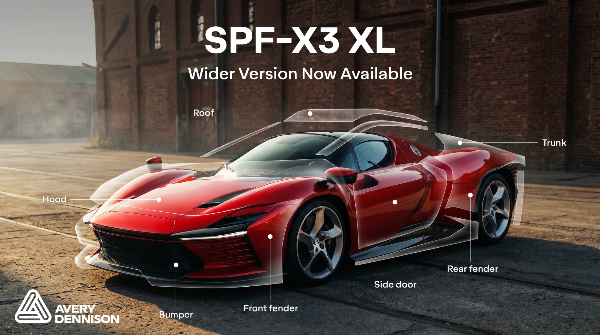 Avery Dennison SPF-X3 XL Paint Protection Film