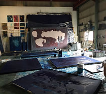 東島毅　Tsuyoshi Higashijima 絵画　Painting　油絵　oil on canvas  I'm back　ceramic セラミック