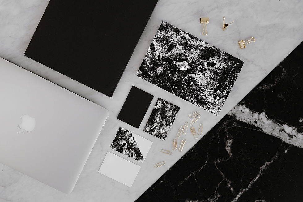 mock-up business cards