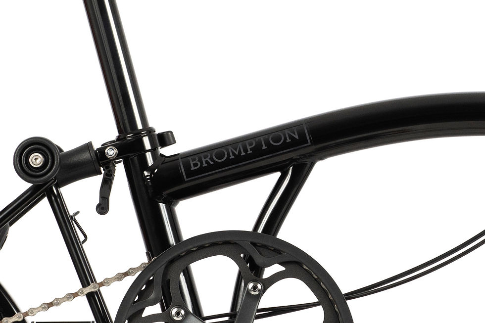 Brompton Bicycle C LINE BLACK EDITION URBAN LOW BAR Happy Owl Cycle