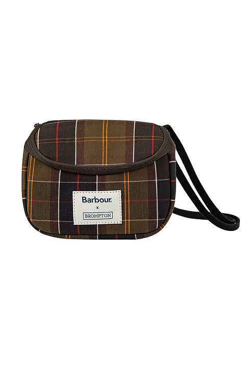 Barbour x Brompton Zip Pouch | Happy Owl Cycle