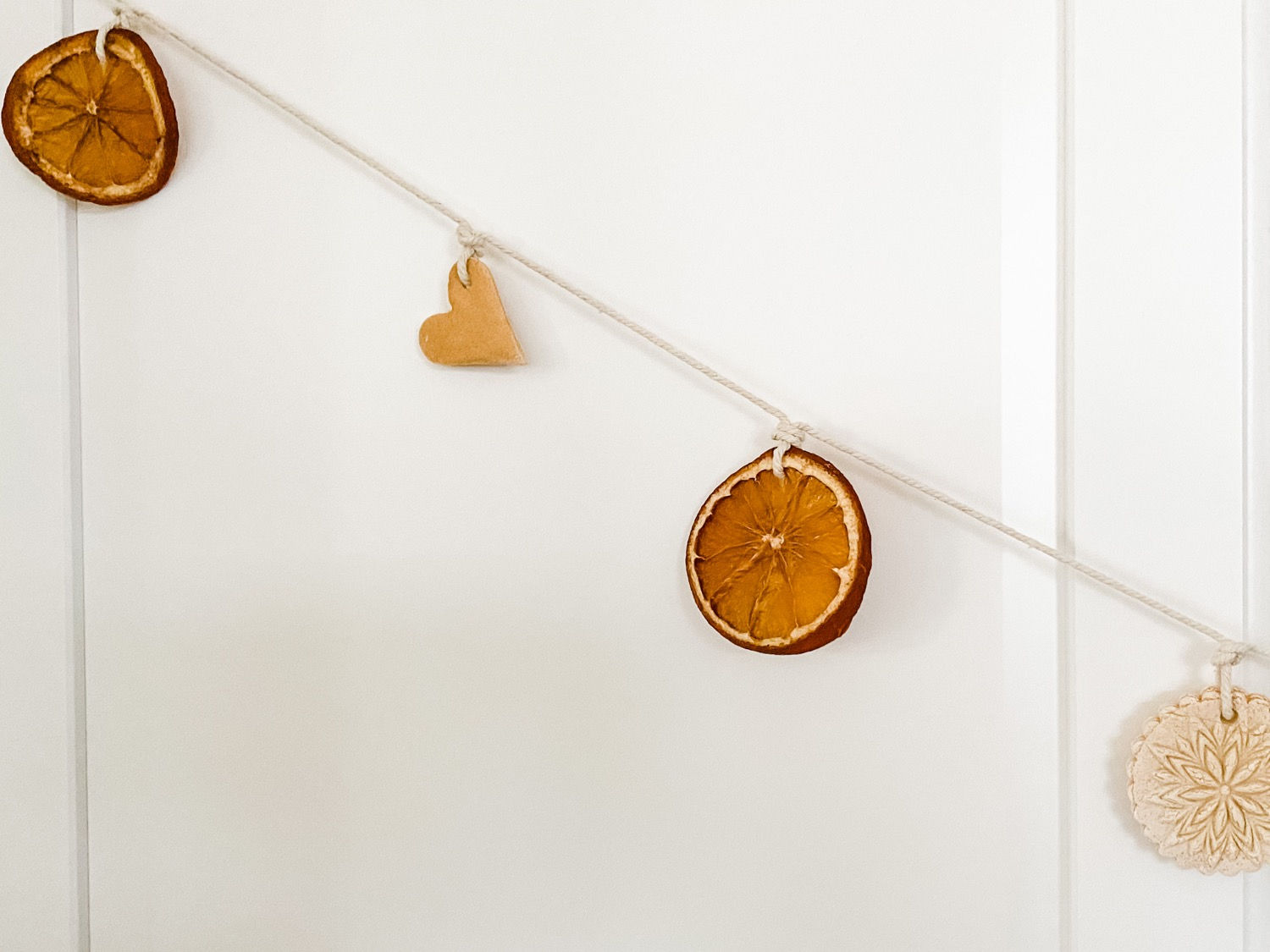 Boho Orange Slice Garland