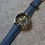 Thumbnail: Premium FKM Rubber Sports Watch Strap / Blue / Sailcloth Canvas design