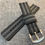 Thumbnail: Sports watch strap / Premium Nylon / Bond Grey Black / Brushed Steel