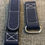 Thumbnail: Nylon Sports Watch Strap / Navy Blue Beige Stitching / Velcro Fastener