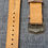 Thumbnail: Soft Suede Leather Watch Strap / Tan Light Brown Beige Stitch / Quick Release