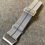 Thumbnail: Marine Nationale (MN) Nylon Strap - Light Grey / Black Stripe