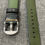 Thumbnail: Italian Leather - soft vegetable tanned leather watch strap – Deep Green