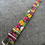 Thumbnail: Quality Nylon Loop Watch Strap / Multi Colour Tropical Floral Design