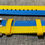 Thumbnail: Exclusive Ukraine Ribbed Nylon Watch Strap / Patriotic Blue Yellow / 2 piece