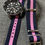 Thumbnail: Premium Single Pass Tudor Nylon Watch Strap -Navy Blue Pink