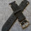 Thumbnail: Soft Suede Leather Watch Strap / Black Beige Stitch / Quick Release