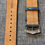 Thumbnail: Soft Suede Leather Watch Strap / Blue Grey Beige Stitch / Quick Release