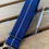 Thumbnail: Marine Nationale (MN) Nylon Strap - Blue / White Stripe -PVD Steel