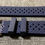Thumbnail: Premium FKM Rubber Honeycomb Watch Strap Navy Blue