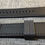 Thumbnail: Leather Rubber Hybrid Sports Watch Strap / All Black