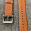 Thumbnail: Superior Quality / Stitched Italian leather watch strap / Grey