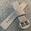Thumbnail: Sports watch strap / Premium Nylon / Grey Orange / Brushed Steel