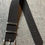 Thumbnail: Premium Single Pass Nylon Watch Strap / Black / Webbed Weave