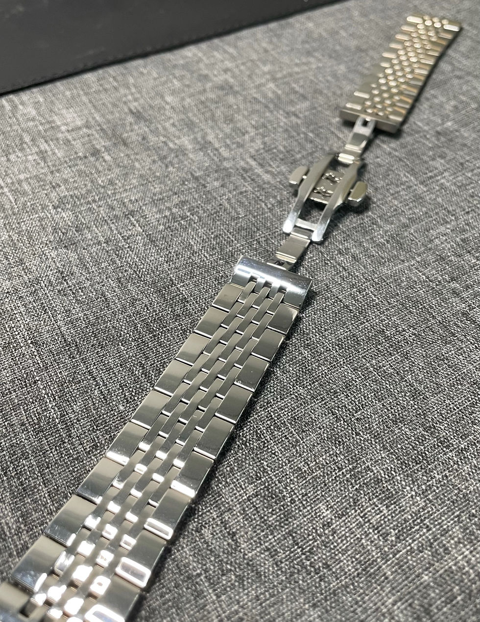 Thumbnail: Premium Polished 316L Stainless Steel Sports Watch Bracelet 18/20/22mm Jubilee