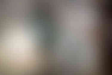 A participant stands facing an exhibition display with text panels and photographs, reading and engaging with the materials.