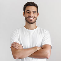 Portrait of Smiling Man