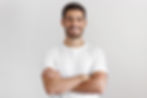 Retrato de hombre sonriente