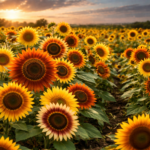 Coloured Sunflower Seed Mix 100% | Hurrells Seeds