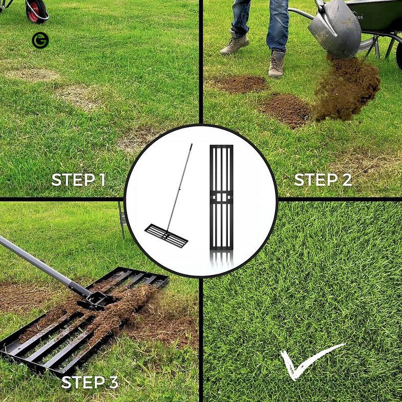 Thumbnail: Lawn Leveling Lute / Lawn Leveling Rake 75cm