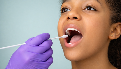 dna cheek swab sample collection for testing services