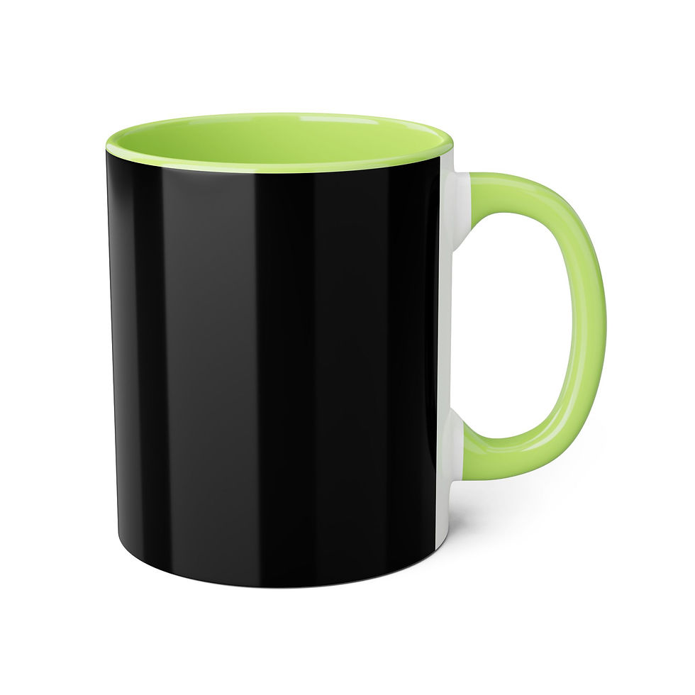 Thumbnail: Primate Tatu Accent Mug - 11oz Custom Drinkware for Coffee Lovers