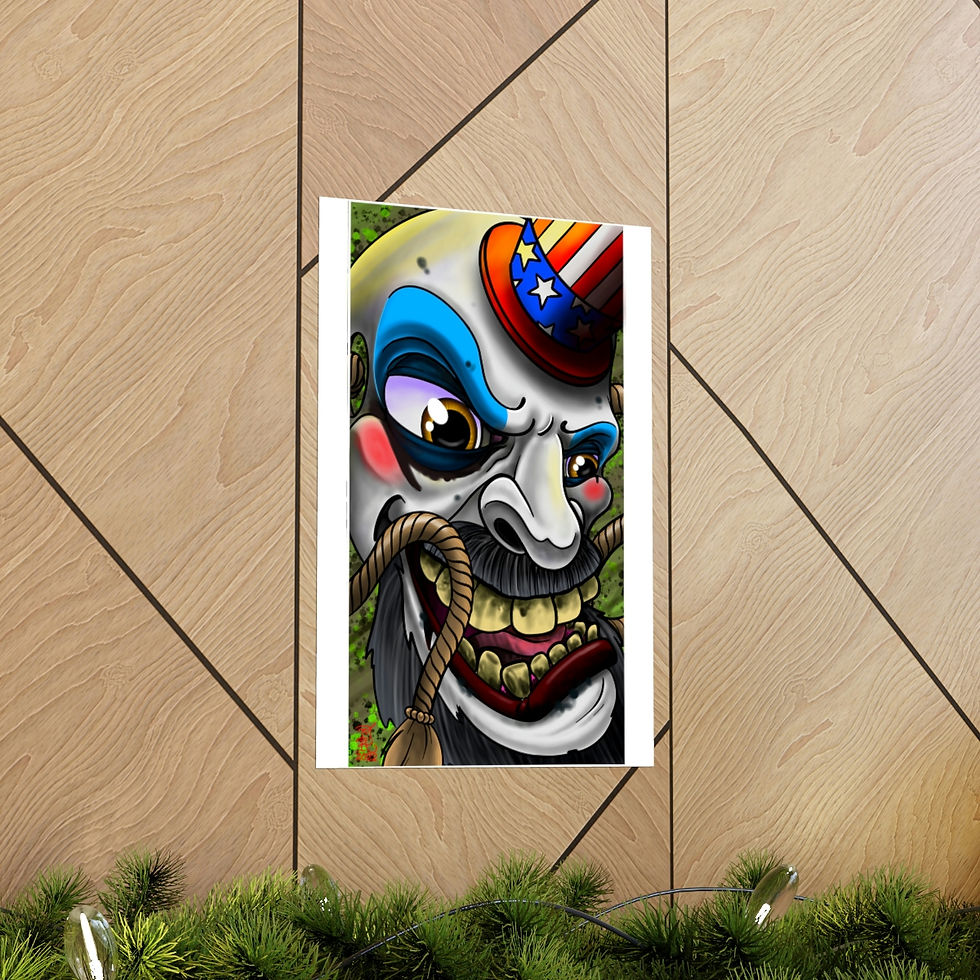 Thumbnail: Captain Spaulding Hanna mask(Premium Matte vertical posters)