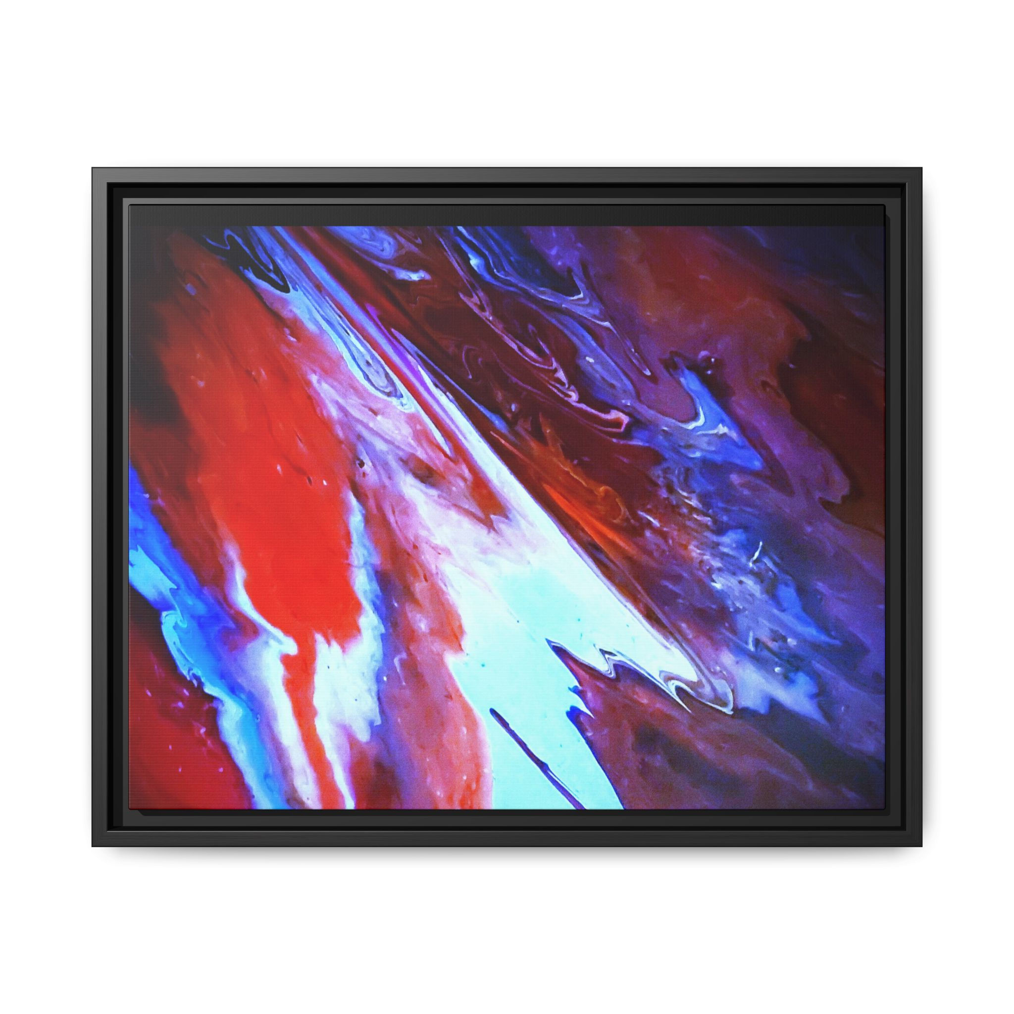 Canvas Print - Galactic Space Lake Ripples