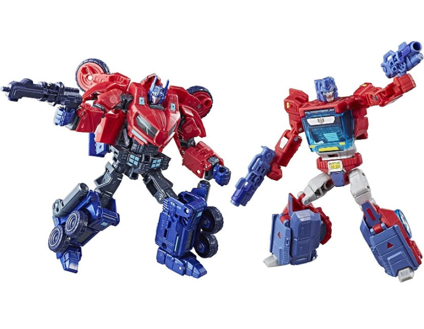 Pack de 2 figuras Optimis Prime y Orion Pax