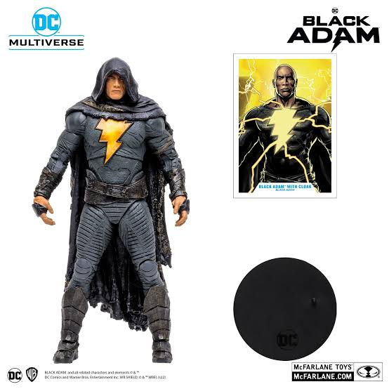 Black Adam With Cloak DC Multiverse