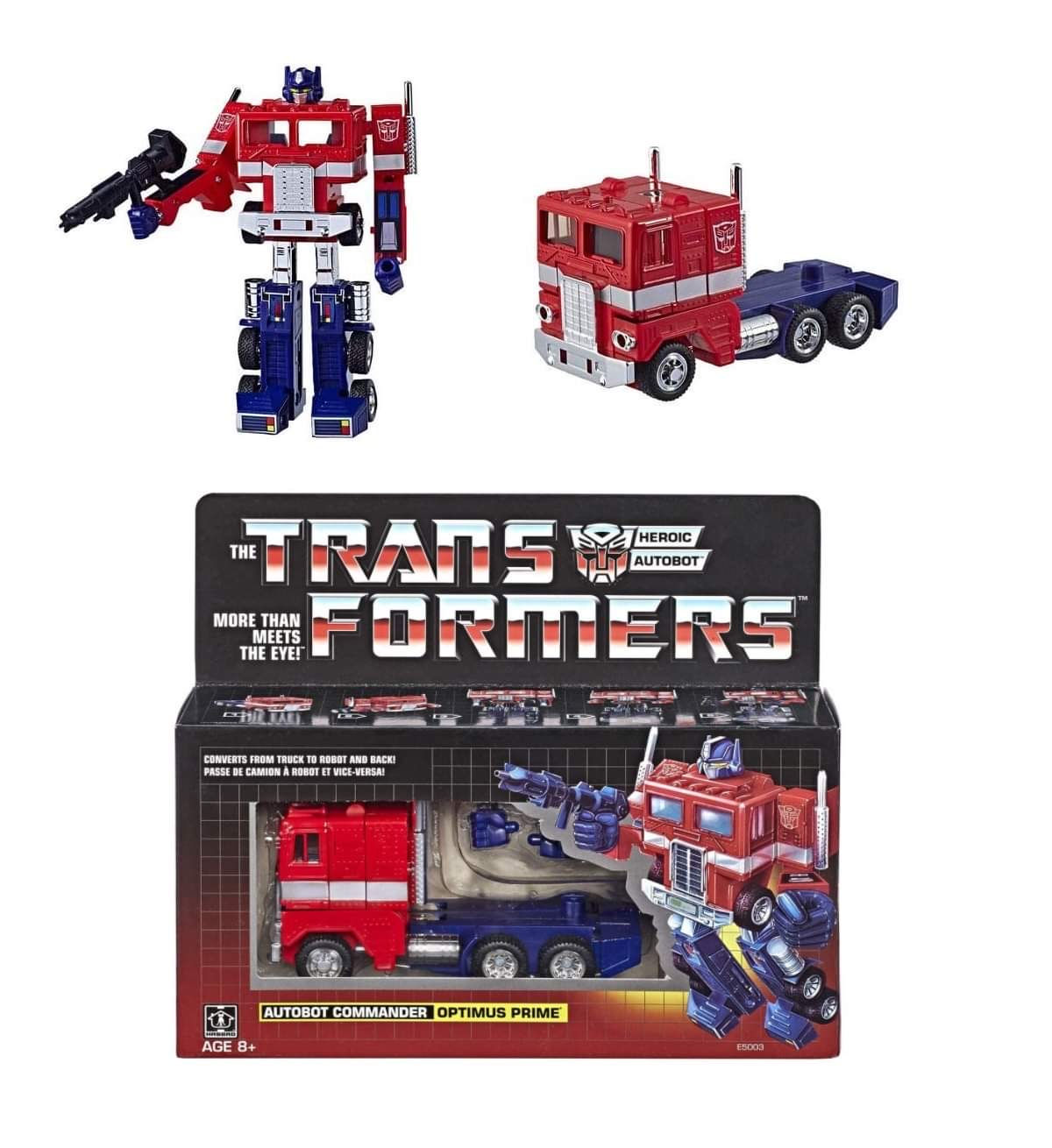 Optimus Prime Autobot Comander Transformers