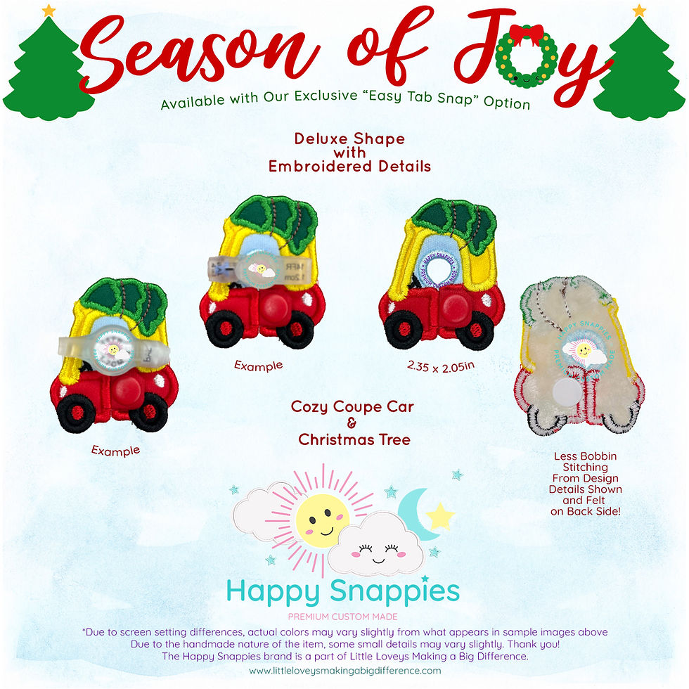 Thumbnail: Christmas Wreath-Santa Hat-Coupe Car Deluxe Shape Tubie Pad Cover