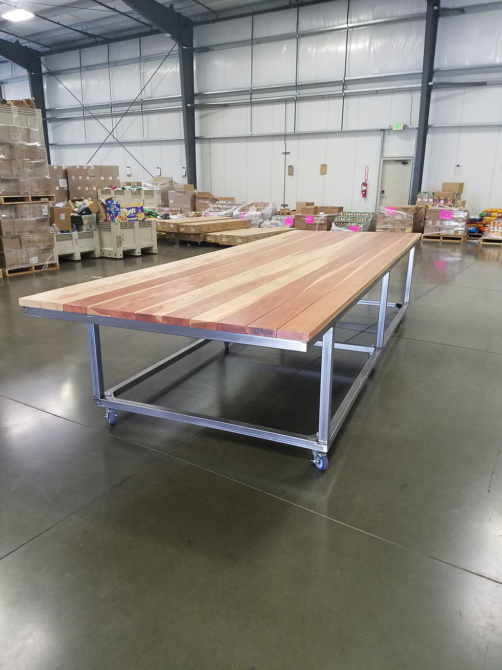 Food Bank Layout table 2