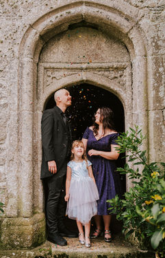Family elopements with BoHo Cornwall Elopements