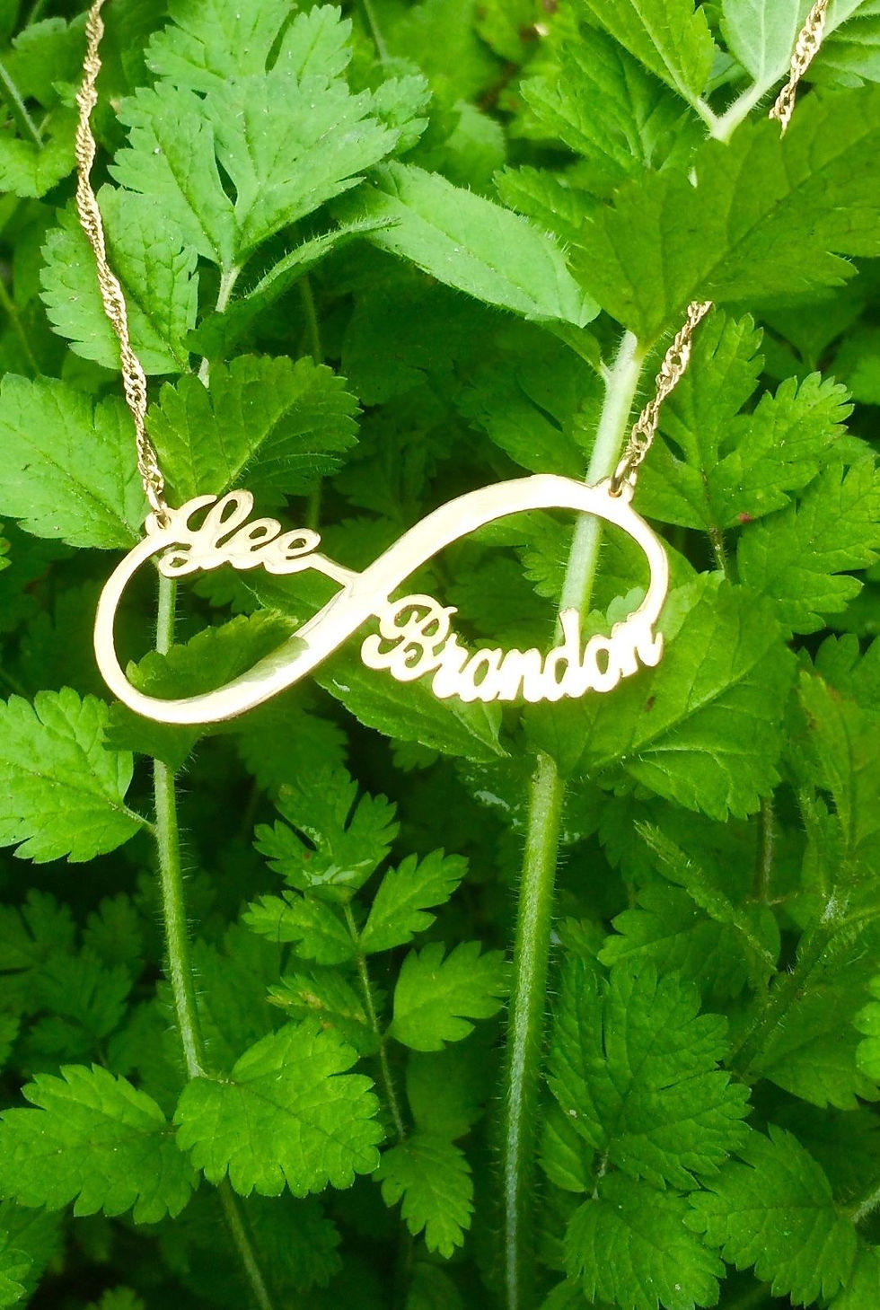 Thumbnail: USANAMENECKLACE.COM | PERSONALIZED INFINITY NECKLACES