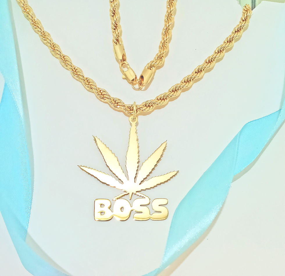 Thumbnail: hip-hop name necklace, USA name nekclace, USA Name Necklace |  Custom name necklace, Cannabis name necklace