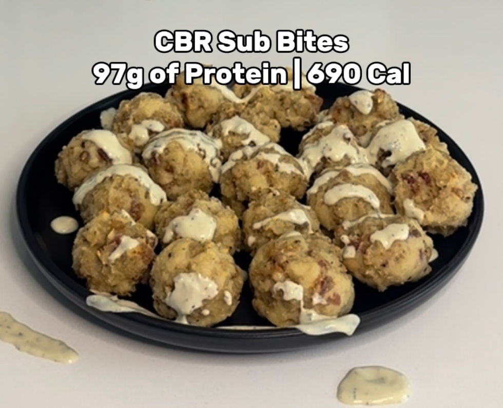 CBR Sub Bites (High Protein & Low Carb)