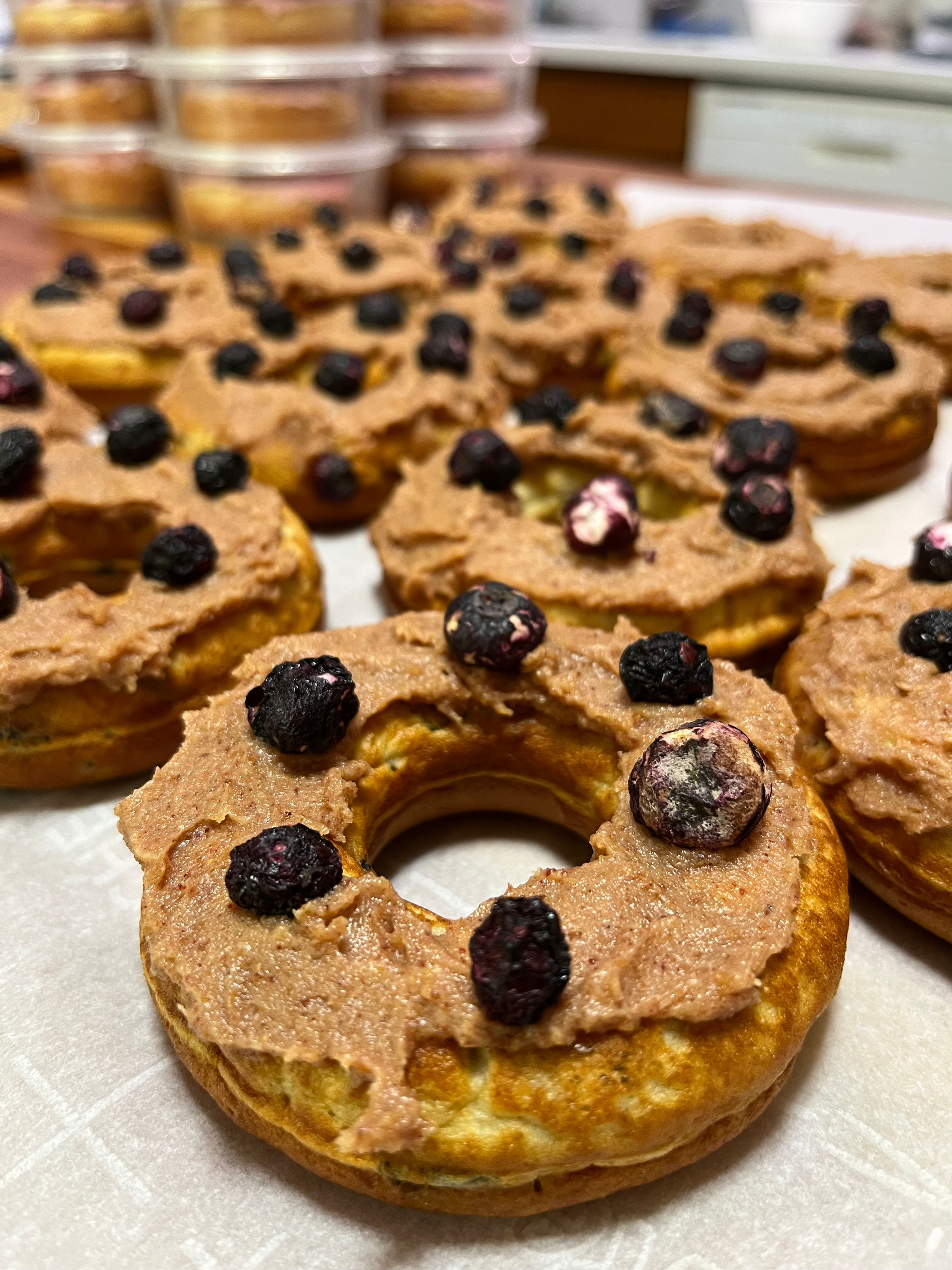 Blueberry Donut