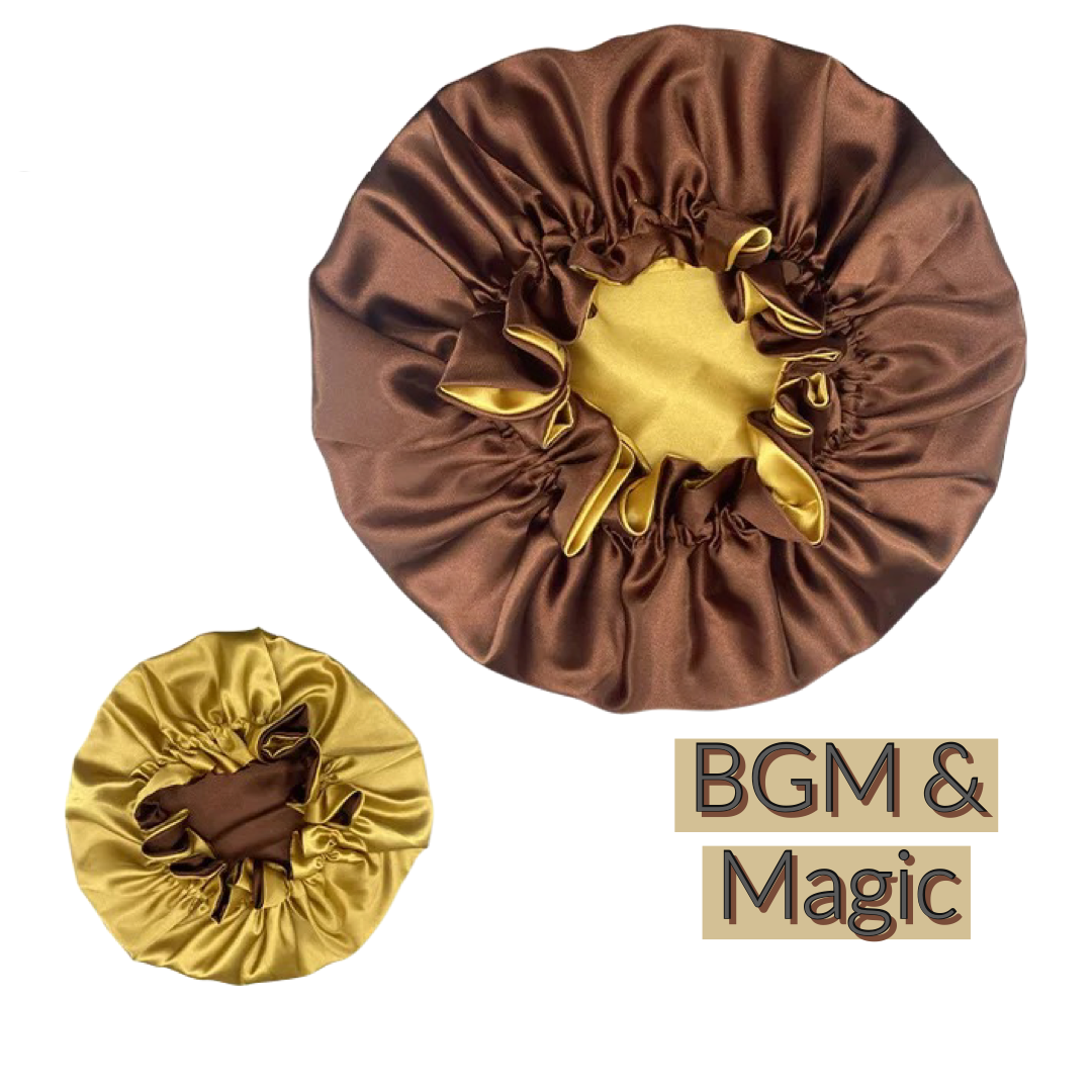 Reversible Satin Bonnet: BGM & Magic