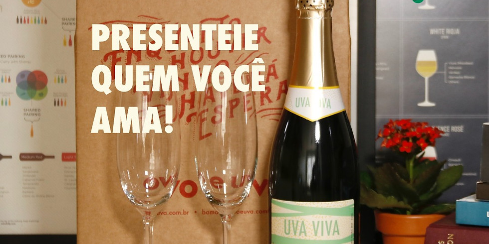 Kits para Presente com Espumante