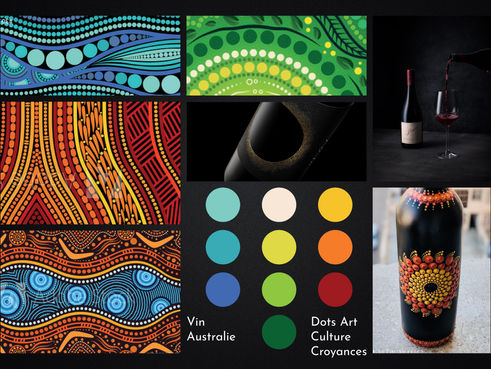 Création
Logo & Packaging
Vin Australien