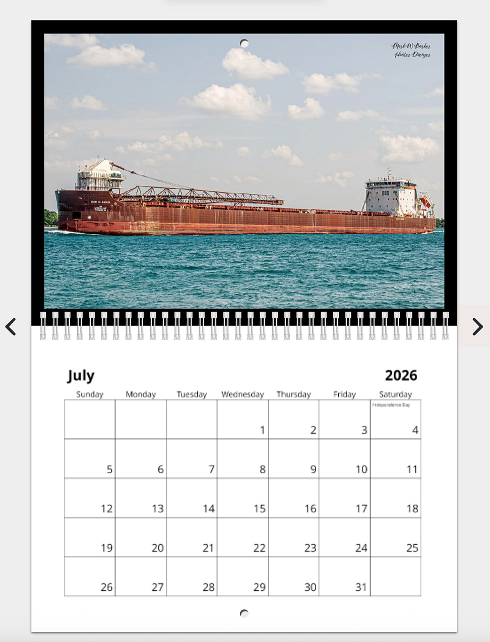 Thumbnail: 2026 International Ship Masters' Association Scholarship Calendar #3