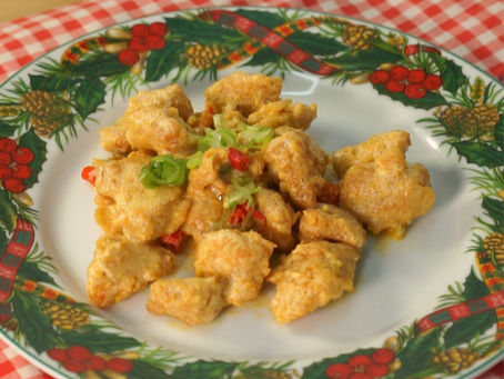 Ayam Krispi Telur Asin